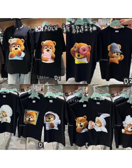 【代购】ADLV新款印花短袖  D1-D10