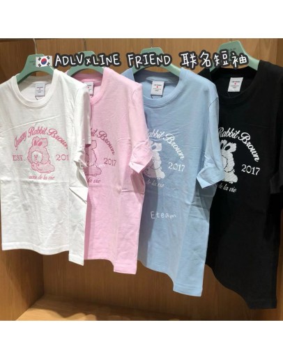 【代购】ADLV×LINE FRIEND 联名短袖 LF07