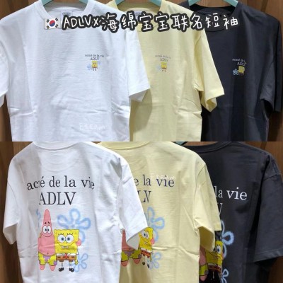 【代购】ADLV×海绵宝宝 联名短袖 SP04