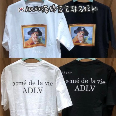 【代购】ADLV×海绵宝宝 联名短袖 SP05