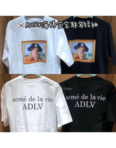 【代购】ADLV×海绵宝宝 联名短袖 SP05
