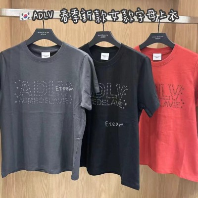 【代购】ADLV春季新款女款字母上衣