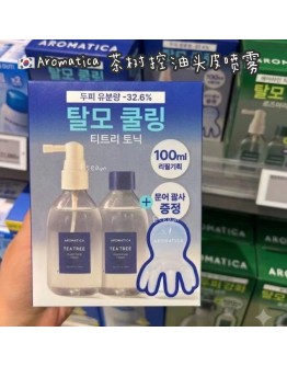 【代购】Aromatica 茶树控油头皮喷雾 200ML
