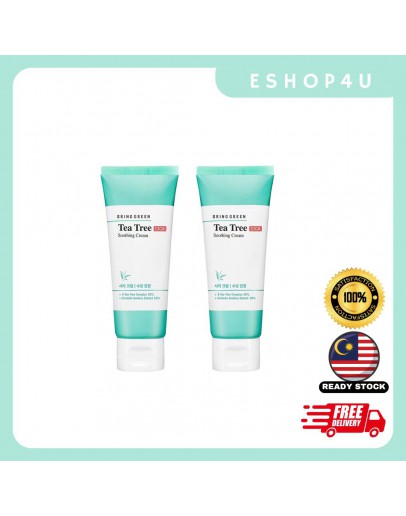【现货】BRING GREEN茶树舒缓面霜 100ML