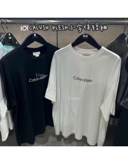 【限时代购】CALVIN KLEIN小字体短袖