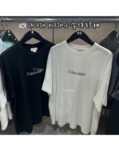 【限时代购】CALVIN KLEIN小字体短袖