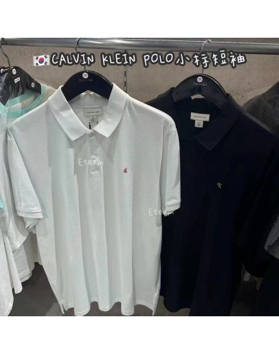 【限时代购】CALVIN KLEIN POLO小标短袖