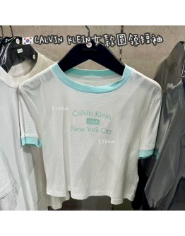 【限时代购】CALVIN KLEIN女款圆领短袖