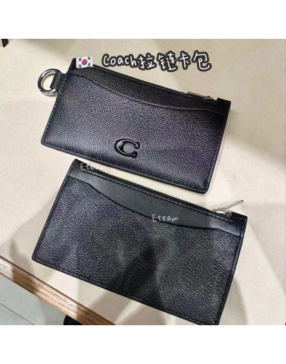 【限时代购】COACH 拉链卡包
