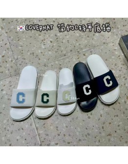 【代购】COVERNAT 简约C标平底拖