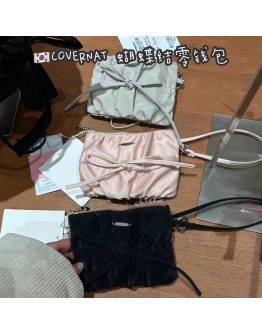 【代购】COVERNAT 蝴蝶结零钱包
