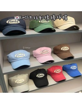 【代购】EMIS大标刺绣棒球帽