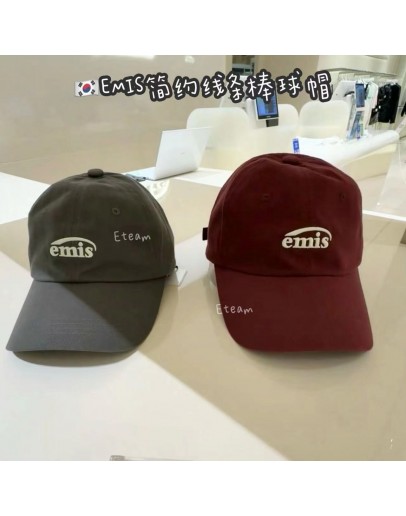 【代购】EMIS简约线条棒球帽
