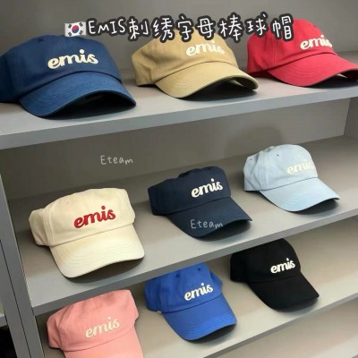 【代购】EMIS刺绣字母棒球帽