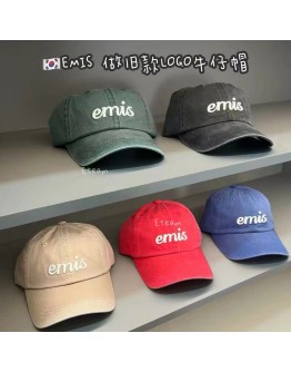 【代购】EMIS做旧款LOGO棒球帽