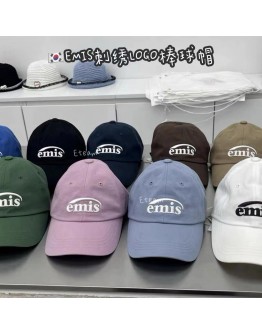 【代购】EMIS刺绣LOGO棒球帽