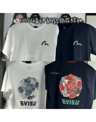 【代购】EVISU 24年福神爆款短袖 E02