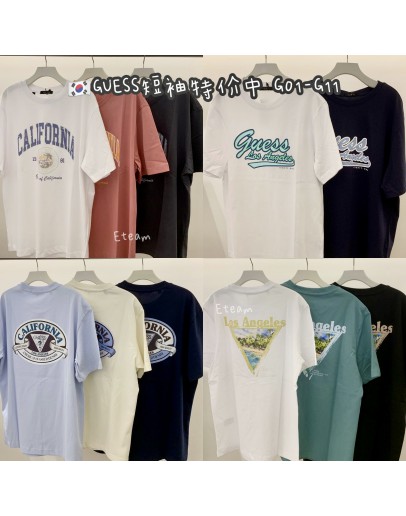 【代购】GUESS 短袖 GS01
