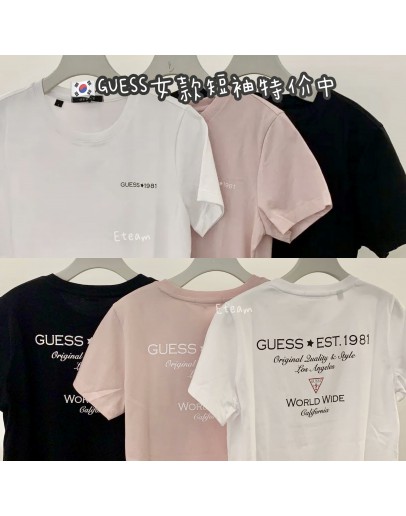 【代购】GUESS女款短袖 GS32