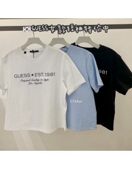 【代购】GUESS女款短袖 GS35