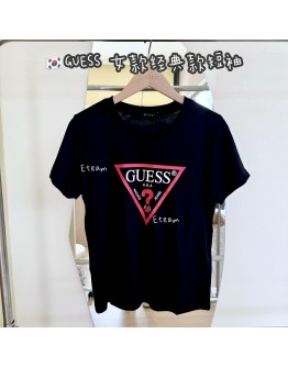 【现货】GUESS 女款经典款短袖 G8 #黑色