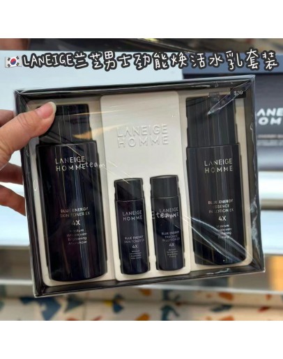 【代购】LANEIGE兰芝男士劲能焕活水乳套装