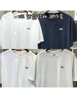 【代购】LEE 经典短袖 两件套 LE3