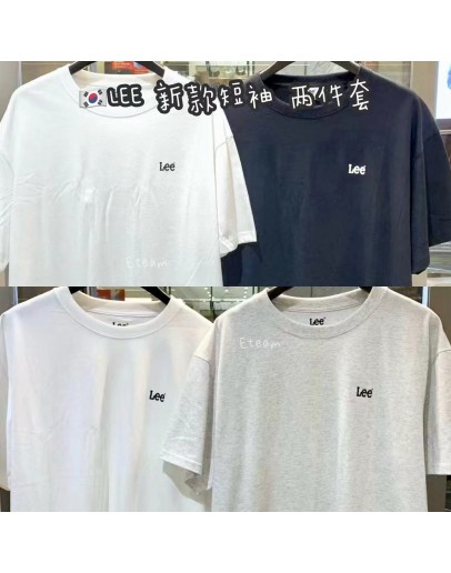 【代购】LEE 经典短袖 两件套 LE3
