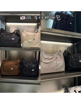 【代购】LEE 牛仔帆布包