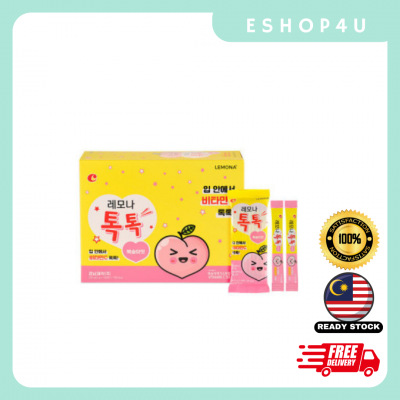 【现货】LEMONA桃子味跳跳糖维C 一盒100条装