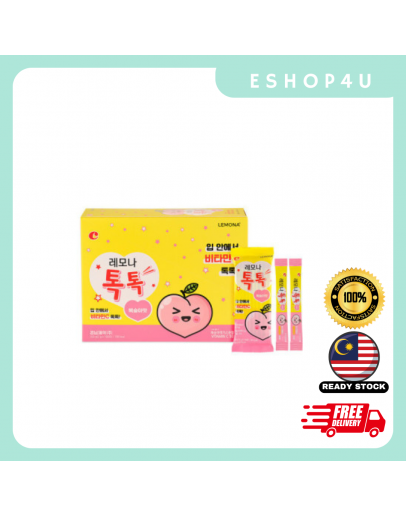 【现货】LEMONA桃子味跳跳糖维C 一盒100条装