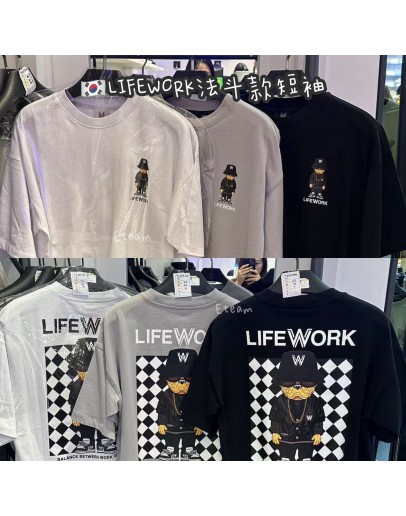 【代购】LIFEWORK法斗款短袖 L5