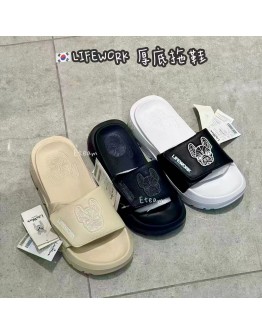 【代购】LIFEWORK厚底拖鞋
