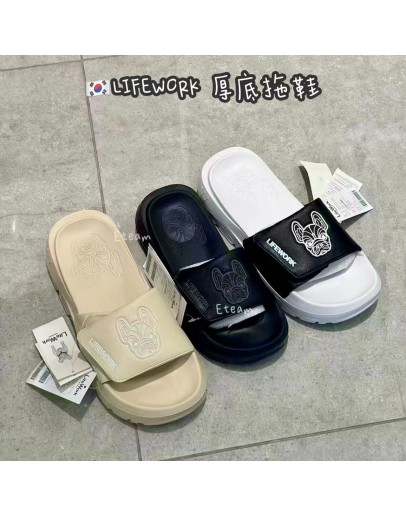 【代购】LIFEWORK厚底拖鞋