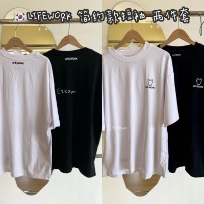 【现货】LIFEWORK简约款短袖 两件套