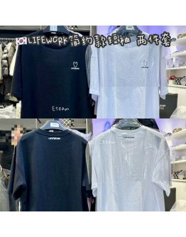 【代购】LIFEWORK简约款短袖 两件套