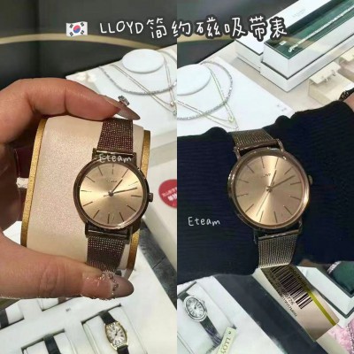 【代购】LLOYD简约磁吸带表