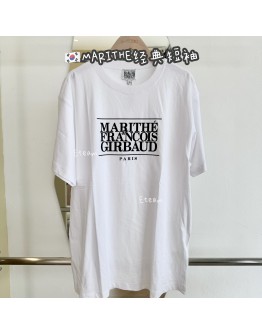 【现货】MARITHE经典短袖 (男女同款) #白色
