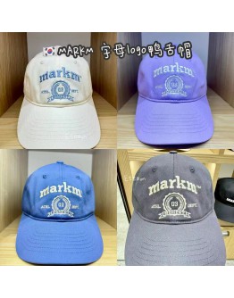 【代购】MARKM 字母LOGO鸭舌帽