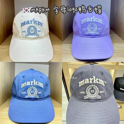 【代购】MARKM 字母LOGO鸭舌帽