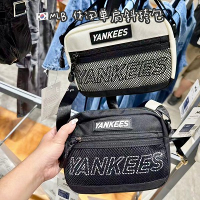 【代购】MLB 休闲单肩斜挎包