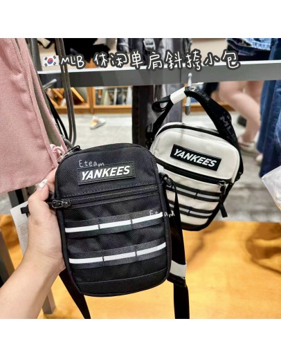 【代购】MLB 休闲单肩斜挎小包