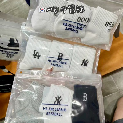 【代购】MLB 中筒袜