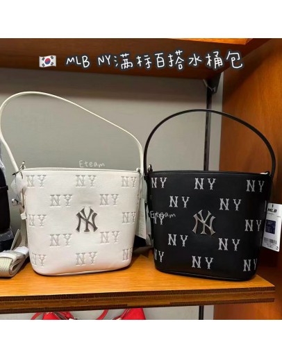 【代购】MLB NY满标百搭水桶包
