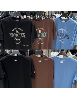 【代购】MLB 新款短袖 MLB4