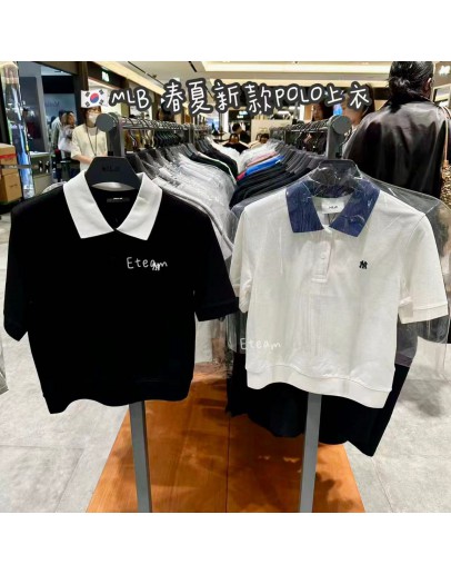【代购】MLB 春夏新款POLO女款上衣