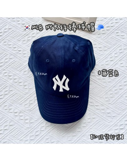 【现货】MLB NY 大标棒球帽 #藏蓝色