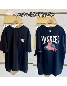 【现货】MLB 男女新年系列生肖马印花短袖 M2