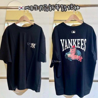 【现货】MLB 男女新年系列生肖马印花短袖 M2