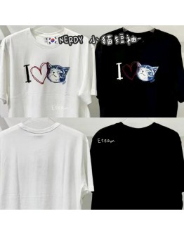 【代购】NERDY 新款小猫短袖 N4